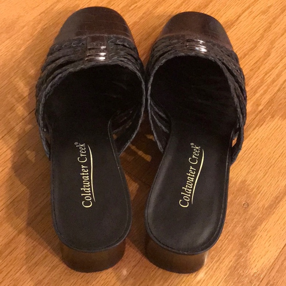 NWOB Coldwater Creek Textured Sandal Size 7 1/2 M - Picture 3 of 5